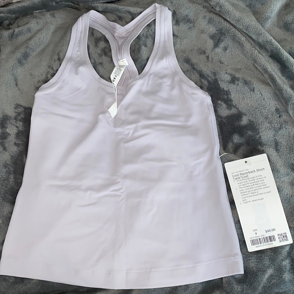 SOLD✨Lululemon Cool Racerback Tank (Race Length/Cropped)